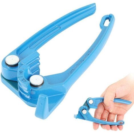 Outil de cintrage de conduites de réfrigérant pour climatisation, frein, carburant, 1/8 po, 3/16 po, 1/4 po, bleu