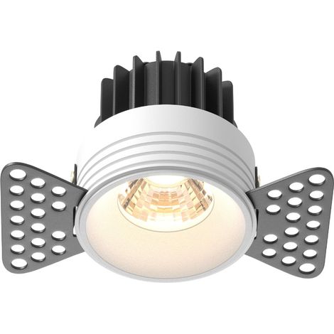 Faretto incasso tondo bianco LED 7W 3000K Maytoni ROUND (1/5)