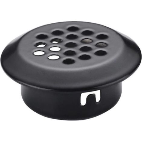10 Grille de ventilation, acier inoxydable rond, trou maille nid d'abeille, pour armoire de stockage (1/5)