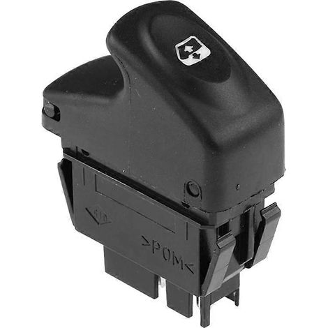 Compatible avec les pièces détachées Renault Clio de 1998, référence 8200199223 : bouton de commande de lève-vitre électrique (1/5)