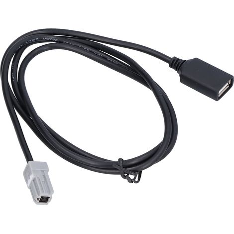 Câble adaptateur audio USB MP3 Aux pour Toyota Camry, Hybrid, Prius, RAV4, Sequoia - Accessoire voiture, entrée son, compatible autoradio (1/5)