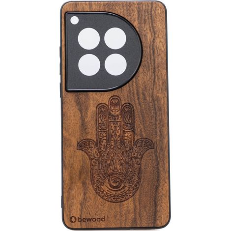 Bewood Holzgehäuse für OnePlus 12 HAMSA IMBUIA (1/2)