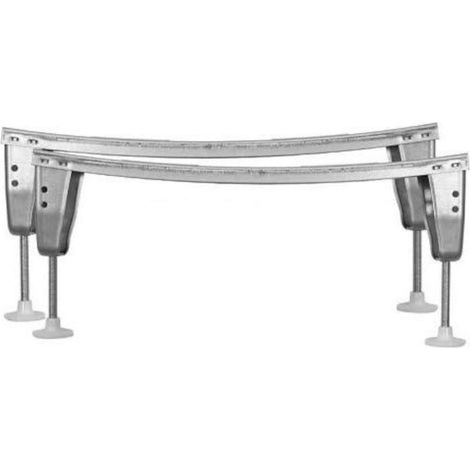 Laufen - Piedi di supporto in acciaio per vasca da bagno Moderna Plus H2961720000001