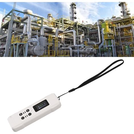 Detector digital de radiación nuclear Beta-Gamma-X, USB tipo C, 400 mAh, blanco (1/5)