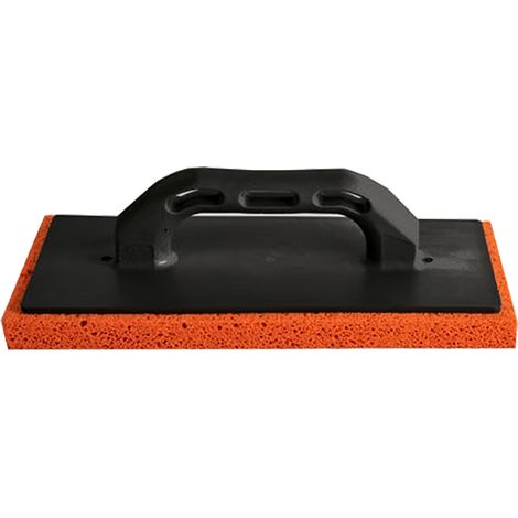 FRATTONE IN GOMMA SPUGNA cm 14 x 28 - gomma arancione (dens. media) - MADE IN ITALY