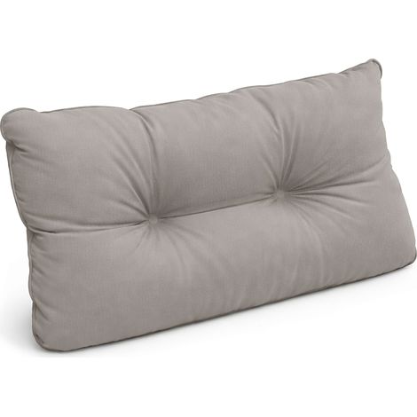Lounge Kissen Outdoor Rückenkissen Flair LK, 60x40x12cm, Grau