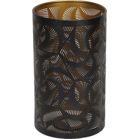 Abat-jour en métal ajouré et sculpté, style moderne, détachable, pour douille E27/E26. (1/5)