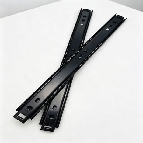 1 paire de glissières à billes extension complète avec fermeture kit (1/5)