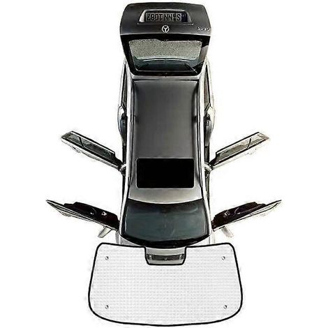 Pare-soleil intégral pour voiture Great Wall Haval F7 2019-2023 - Accessoires anti-UV pour pare-brise et vitres - Protection solaire - Visière avant (2021-2022) (1/5)