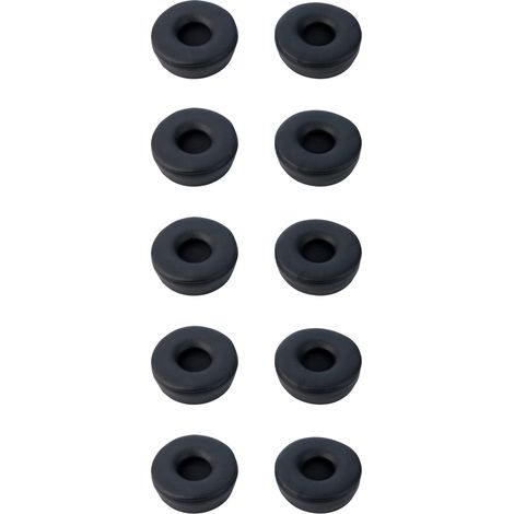 Cuffie Jabra Engage 65/75 Duo con 10 Paia di Cuscinetti Auricolari in Schiuma Nera (Codice 14101-60)