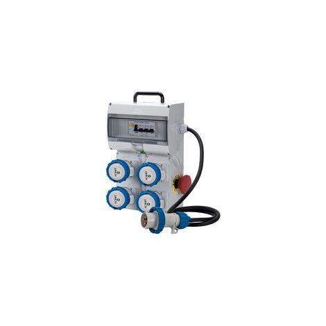 FME 74.120 QUADRO 4P CEE 220V IP65 C/PULS. EMERG