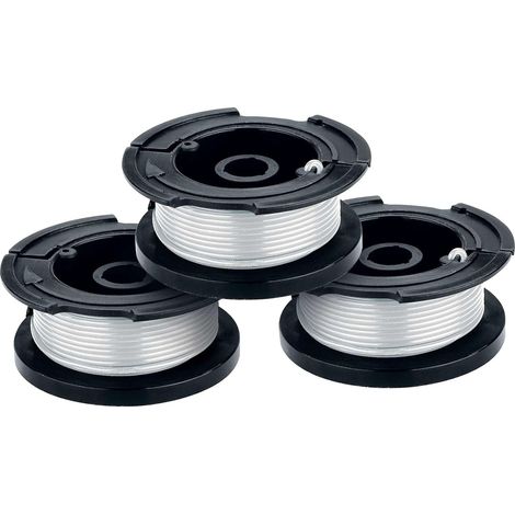 Cavo per tosaerba, adatto ai tosaerba BLACK+DECKER AF-100-3ZP, bobina di ricambio, diametro 0,065 pollici. (1/3)