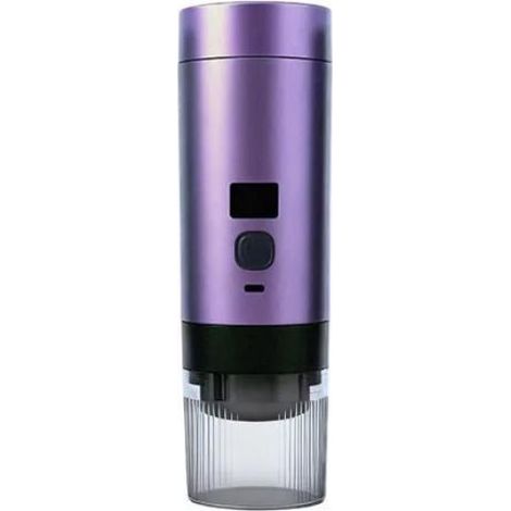 Machine à café portable 3-en-1 capsules expresso café américain chauffe rapide LCD, voyage camping, aluminium, 6-10 tasses, garantie