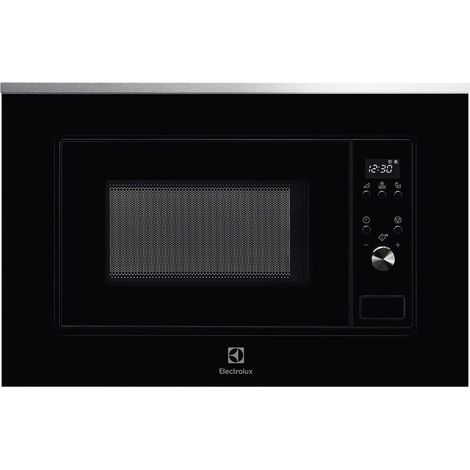 Electrolux – Micro-ondes encastrable 20L 700W – Acier inoxydable – Écran intégré – Minuteur – Décongélation rapide