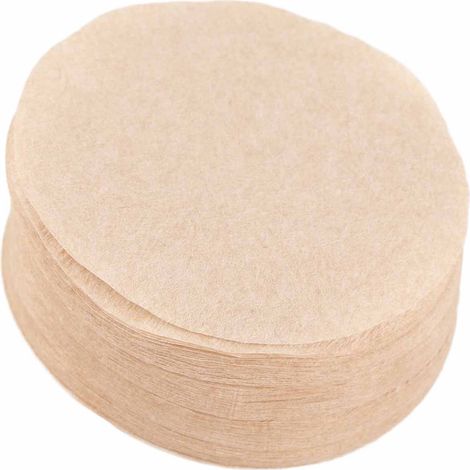 100 Filtres à Café Papier Jetables pour Cafetière Mocha, Lot de 100 Pièces, Diamètre 60mm (Taille No. 6) (1/5)