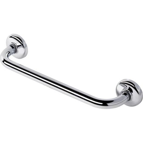 Geesa Luna Poignée bain 30cm épaisseur tuyau 2cm chrome (1/4)