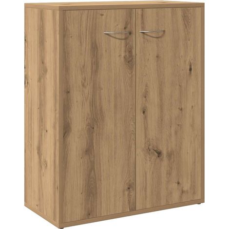 Maison Exclusive - Credenza Rovere Artigianale 60x30x75 cm in Legno Multistrato