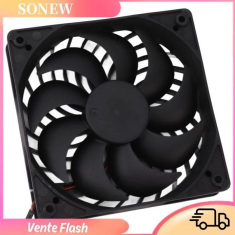 Ventilateur Solaire - Panneau Solaire 10 W - Pour Serre Poulailler Chenil Grange - Kit Complet ×1 (1/5)