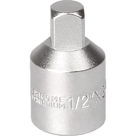 Adaptateur de réduction pour clés à douille, tailles 1/2" - 3/8", acier CrV 1251238