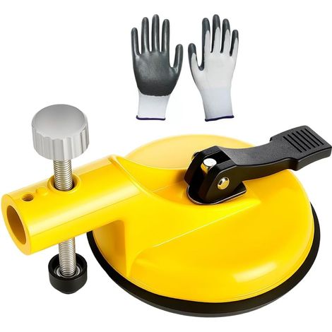 Ventouse universelle pour carrelage, verre et pierre, aide robuste pour un nivellement précis dans la maison et un usage professionnel (1/5)