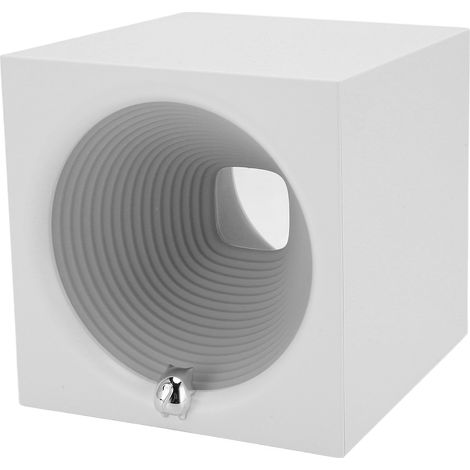Lampe de table portable Bluetooth, enceinte sans fil blanche, variateur d'intensité sans paliers, rechargeable, idéale fête et chambre. (1/5)