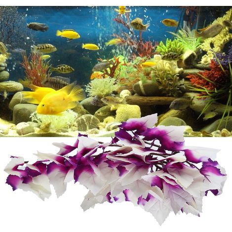 Künstliche Reptilienpflanze von Mano (T-1034Q) – Flexible Dekoration mit Saugnäpfen für Terrarium/Aquarium – 1 Stück – Grün – 30 g (1/5)