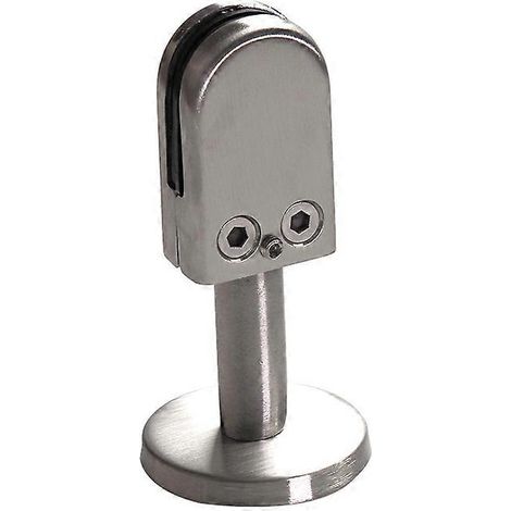 stuks glasklemmen 6-8 mm, roestvrijstalen glasklemmen, glasklemmen voor balustrades, met steunpilaar aan de onderkant, verstelbaar, voor schermen, zwembadafscheidingen (1/4)