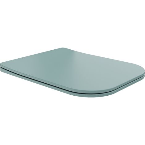 Mexen Teo abattant slim à descente lente, duroplast, vert clair mat - 39840048 (1/4)