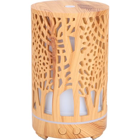 Mini humidificateur de bureau 200 ml, purificateur d'air silencieux et diffuseur d'arômes pour la maison et le bureau. Prise 100-240 V. (1/5)