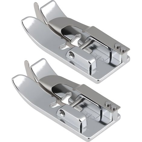 Set of 2 Metal Feet for Invisible Hem XE2650001 Compatible with Brother Sewing Machines (1/5)