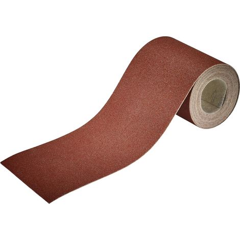 Rouleau papier auto-agrippant Grain 120 4 m x 93 mm argent (1/5)