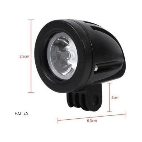 LED-/Halogen-Scheinwerfer, wasserdichte Arbeitslampe, 10–30V, für Überrollbügel, ATV, Jeep, Motorrad