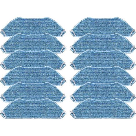 12-teiliges Wischmopp-Set für Lefant M2 PRO / M2S PRO / M1 / M2 / M2S / M2 Plus / U180 für OKP K8 Ersatzteile Staubsauger-Wischmopp-Pad (12 Stück) (1/5)