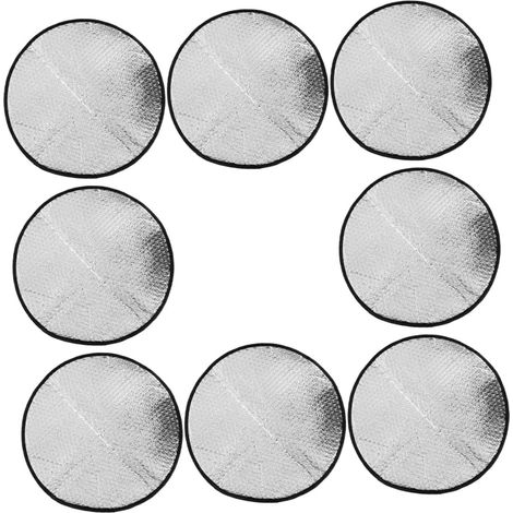8 pièces Housse Pare Soleil Volant Aluminium Anti Chaleur Protection (1/5)