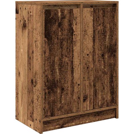 Maison Exclusive - Aparador de madera contrachapada envejecida 57