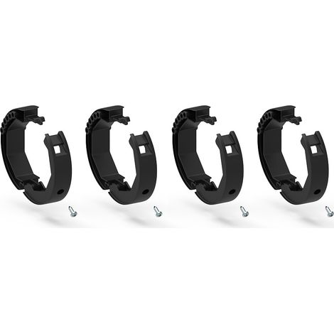 Lot de 4 bagues pour attaches verrou renforcées - tube OCTO Ø 70 mm (1/3)
