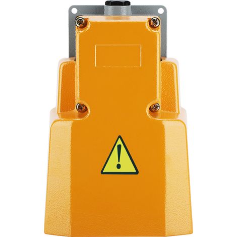 Interrupteur à pédale 250V 10A en alliage d'aluminium résistant à l'huile et à la corrosion avec protection (1/5)