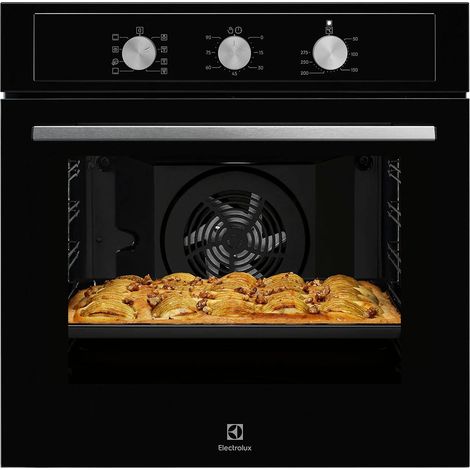 Backofen Electrolux EOH2H04K schwarz 2790 W 72 Liter