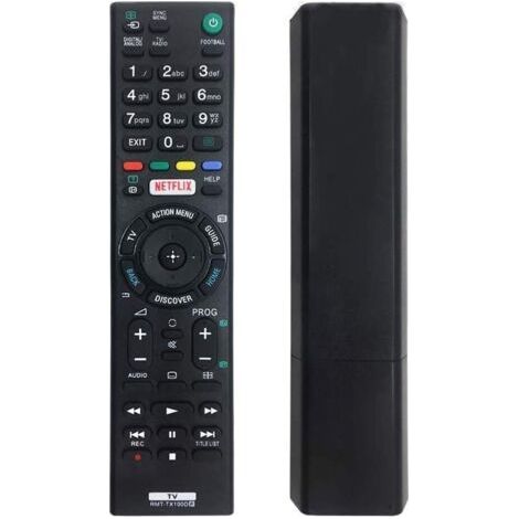 Replacement remote control for Sony RMT-TX100D TVs. Compatible with the Sony Bravia RMT-TX100D remote control for Sony Bravia televisions. (1/5)