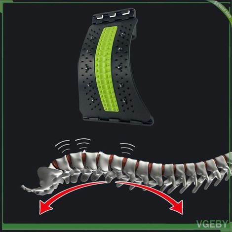 Planche de massage du dos - FAFEICY - Adjustable Level - Ergonomique - Étirement du dos - 4 niveaux (1/5)