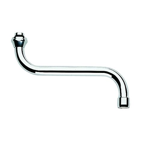 Grohe - S-Auslauf für Küchen-Wandbatterien, Chrom 13005000 (1/4)