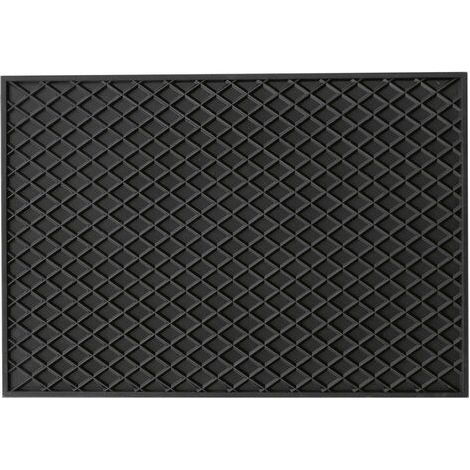 HP Autozubehör 16537 Fußmatte (universell) Gummi (Natur) (L x B x H) 530 x 370 x 10 mm Schwarz (1/2)