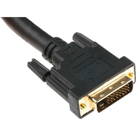 Câble DVI 10m RS PRO, DVI-D à liaison double vers DVI-D Mâle vers Mâle ( Prix pour 1 ) (1/3)
