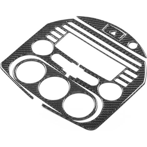 4 Moulures Panneau Central Fibre Carbone Décor Tableau de Bord Kit Compatible Mazda MX-5 / Roadster NCA (1/5)