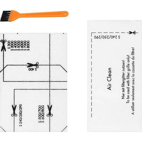 Filtre de protection moteur et filtre d'échappement pour C1/2/3 complets (1/5)
