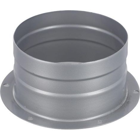 100mm metal flange ventilation duct fitting for duct fans and flange adapters. (1/3)