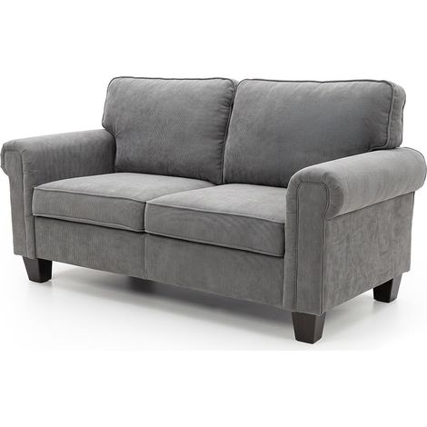 Sofa 3 Plazas Nordia 192cm, Gris