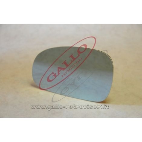 Vetro specchietto esterno lato sx compatibile con peugeot 406 blu