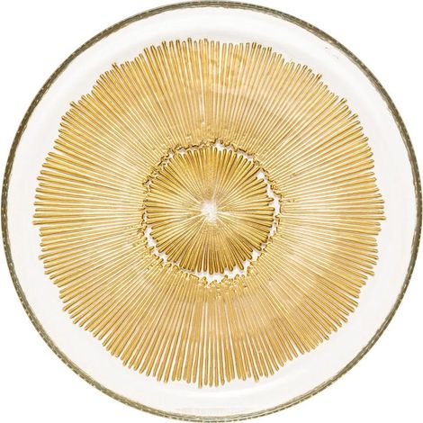 Lot de 6 Assiettes à Dessert "Celeste" 20cm Doré