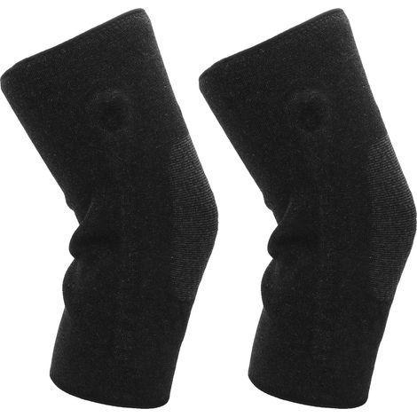 Genouillères chauffantes en graphène avec stabilisateurs à ressort - Compression antidérapante pour hommes et femmes (1/5)